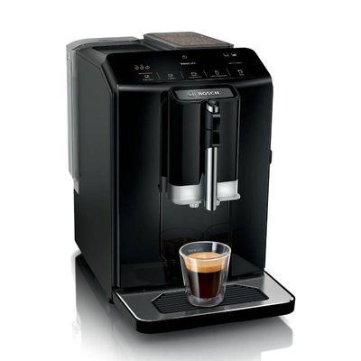 BOSCH VeroCafe Series 2 Automatic Coffee Maker (1300W, 1.4L, Piano Black) TIE20119